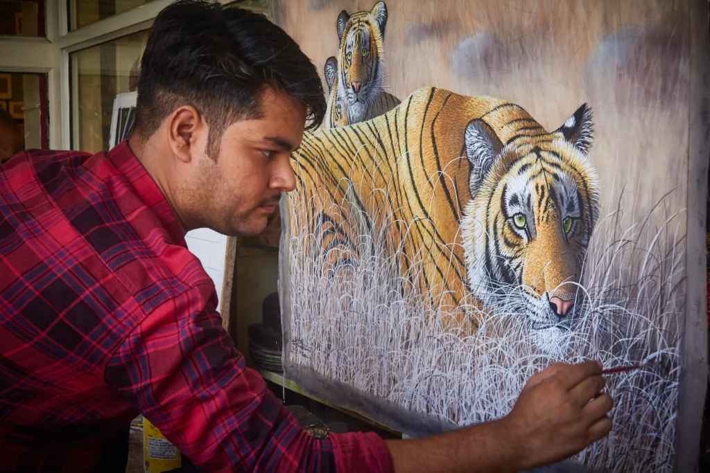 Tiger Painting