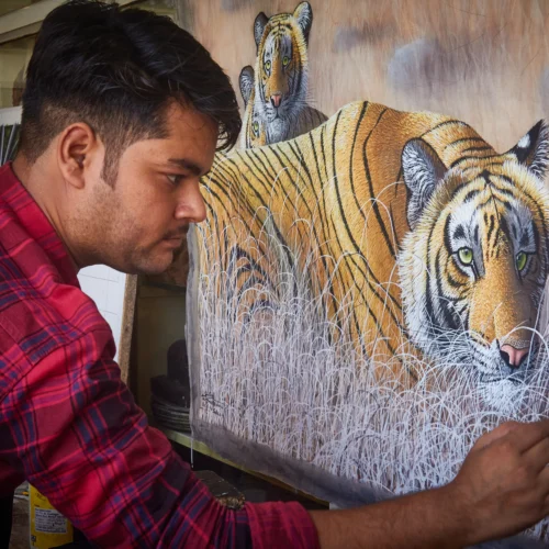 Tiger Painting